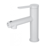 Смеситель для раковины Wonzon&Woghand WW-H1017-MW белый матовый 