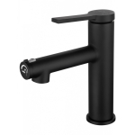 Смеситель для раковины Wonzon&Woghand WW-H1017-MB черный матовый 