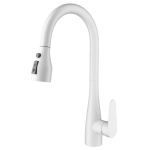 Смеситель для кухни Wonzon&Woghand WW-121E201B-MW белый матовый  