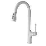 Смеситель для кухни Wonzon&Woghand WW-AE54123-MW белый матовый 