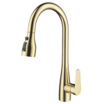 Смеситель для кухни Wonzon&Woghand WW-121E201B-BG брашированное золото 