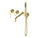 Смеситель для ванны Wonzon&Woghand Stick WW-889017-BG брашированное золото 