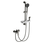 Смеситель для душа, с душевым гарнитуром Wonzon&Woghand WW-A31003-BGG темный графит  