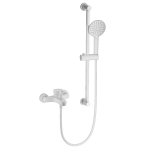 Смеситель для ванны с душевым гарнитуром Wonzon&Woghand WW-C2501-MW белый матовый 