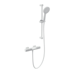 Смеситель для ванны с душевым гарнитуром Wonzon&Woghand Plate WW-C2017-A-MW белый матовый  