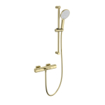 Смеситель для ванны с душевым гарнитуром Wonzon&Woghand Plate WW-C2017-A-BG брашированное золото 