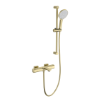 Смеситель для ванны с душевым гарнитуром Wonzon&Woghand Solid WW-C2011-A-BG брашированное золото 