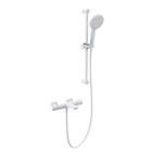 Смеситель для ванны с душевым гарнитуром Wonzon&Woghand WW-C2021-A-MW белый матовый  