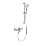 Смеситель для ванны с душевым гарнитуром Wonzon&Woghand WW-C2002-A-CR хром  