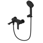 Смеситель для ванны с душем Wonzon&Woghand Brilliant WW-88037079-MB черный матовый 