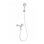 Смеситель для ванны с душем Wonzon&Woghand Click WW-FE05L221-MW белый матовый 
