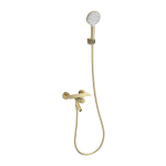 Смеситель для ванны с душем Wonzon&Woghand Click WW-FE05L221- BG брашированное золото 