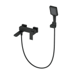 Смеситель для ванны с душем Wonzon&Woghand Cube WW-88639016-MB черный матовый 