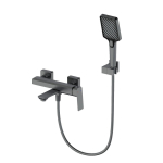 Смеситель для ванны с душем Wonzon&Woghand Diamond WW-88639011-BGM темный графит 