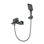 Смеситель для ванны с душем Wonzon&Woghand Edge WW-88639003A-BGM темный графит  