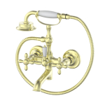 Смеситель для ванны с душем Wonzon&Woghand Retro WW-88639020-PG глянцевое золото