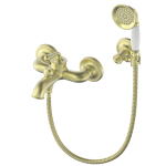 Смеситель для ванны с душем Wonzon&Woghand Steam WW-88639008-BG брашированное золото 