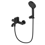 Смеситель для ванны с душем Wonzon&Woghand Tor WW-88037073-MB черный матовый 