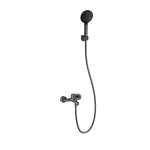 Смеситель для ванны с душем Wonzon&Woghand WW-4530-BGG темный графит  