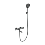 Смеситель для ванны с душем Wonzon&Woghand Inn 1 WW-B3013-A1-BGG темный графит 