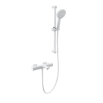 Смеситель для ванны с душевым гарнитуром Wonzon&Woghand Solid WW-C2011- A-MW белый матовый