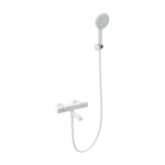 Смеситель для ванны с душем Wonzon&Woghand Stay 2 WW-B2016-A1-MW белый матовый 