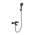 Смеситель для ванны с душем Wonzon&Woghand Stay 2 WW-B2016-A1-MB черный матовый  