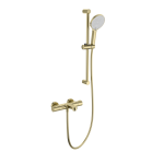 Смеситель для ванны с душевым гарнитуром Wonzon&Woghand WW-C2018-A-BG брашированное золото  