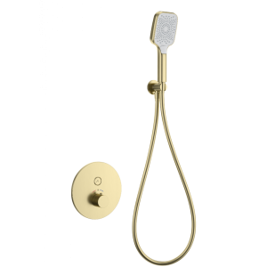 Смеситель для душа термостат  Wonzon&Woghand WW-D1017-A-BG брашированное золото