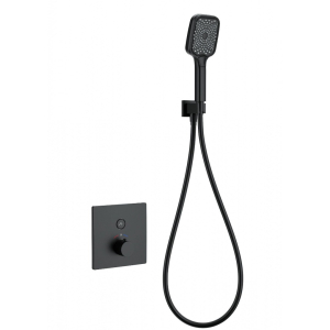 Смеситель для душа термостат  Wonzon&Woghand WW-D1017-B-MB черный матовый 