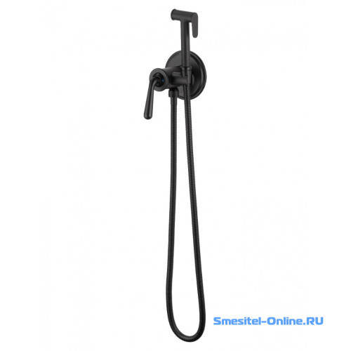 Фото Смеситель с гигиеническим душем  Wonzon&Woghand Steam WW- 88829008-MB черный матовый