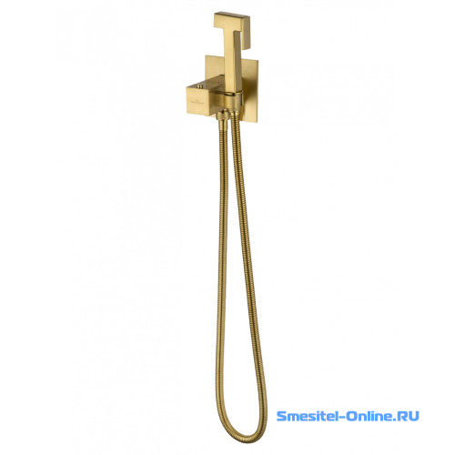 Фото Смеситель с гигиеническим душем  Wonzon&Woghand WW-88829910-BG брашированное золото