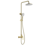 Душевая стойка Wonzon&Woghand Blend WW-A30103-BG брашированное золото  