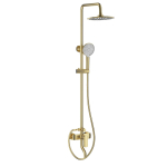 Душевая стойка Wonzon&Woghand Line WW-AE3354-BG брашированное золото 