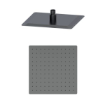 Верхний душ 30х30 Wonzon&Woghand WW-88DP02-BGM темный графит 