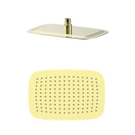 Верхний душ 30х20 Wonzon&Woghand WW-88DP03-BG брашированное золото 