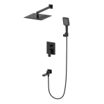 Душевая система Wonzon&Woghand Cube 2.0 WW-88087068-MB черный матовый 