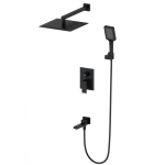 Душевая система Wonzon&Woghand Cube WW-88939016-MB черный матовый  