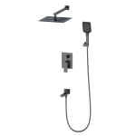 Душевая система Wonzon&Woghand Edge WW-88939003-BGM темный графит 