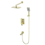Душевая система Wonzon&Woghand Fit WW-88939009A-BG брашированное золото 