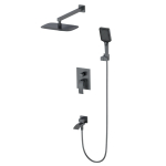 Душевая система Wonzon&Woghand Fit WW-88939009A-BGM темный графит