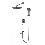 Душевая система Wonzon&Woghand Frame WW-88939010-BGM темный графит 