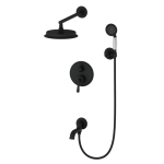 Душевая система Wonzon&Woghand Steam WW-88939008-MB черный матовый 