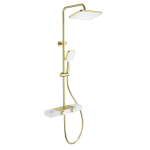 Душевая стойка Wonzon&Woghand Shelf WW-B3552-BGм брашированное золото 