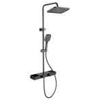 Душевая стойка Wonzon&Woghand Shelf WW-B3552-BGG темный графит 