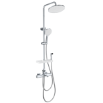 Душевая стойка с гигиеническим душем Wonzon&Woghand Solid WW-C3011-A1-CR хром 