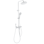 Душевая стойка с гигиеническим душем Wonzon&Woghand The One WW-B3094-MW белый матовый  