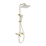 Душевая стойка Wonzon&Woghand WW-B3099-A-BG брашированное золото 