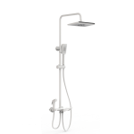 Душевая стойка с гигиеническим душем Wonzon&Woghand WW-B3310-MW белый матовый 