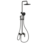 Душевая система с гигиеническим душем Wonzon&Woghand WW-A30874-BGG темный графит 